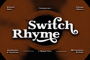 CF Switch Rhyme - Vintage Serif, a Serif Font by Indotype Foundry (Thumbnail 1 of 10)