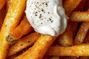 Crispy Salt and Pepper French Fries, a Food & Drink Photo by Virgo Studio