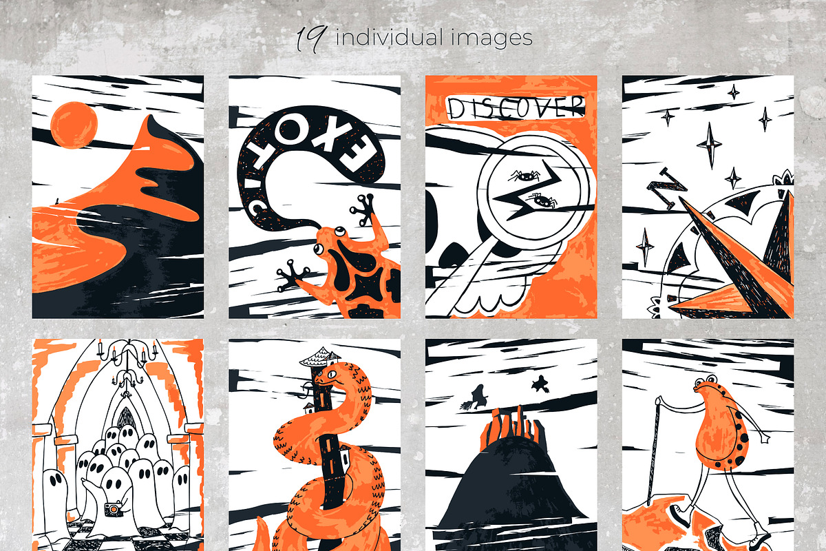 Mystic & Whimsical Vector Arts, a Seasonal Illustration by Panna Limon Store (Photo 3 of 18)