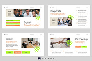 Corporate Annual Report Presentation, a Presentation Template by Claymoon Lab (Thumbnail 6 of 7)