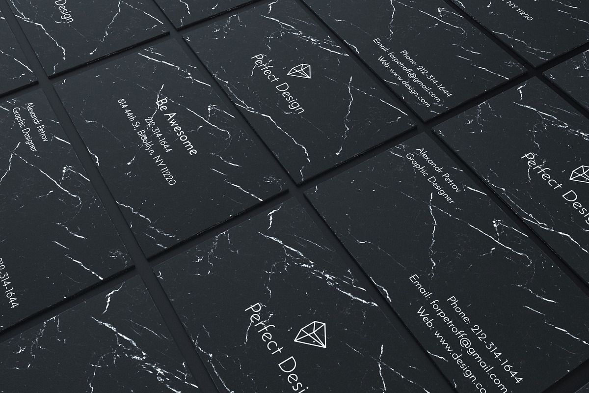 Markina Business Card Template, a Business Card Template by Perfect Design (Photo 2 of 5)