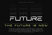 Votage Futuristic Font, a Script Font by Catalystco Studio (Thumbnail 4 of 7)