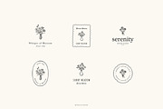 Botanical logos Vol. 4, a Branding & Logo Template by Crocus Paperi (Thumbnail 15 of 16)