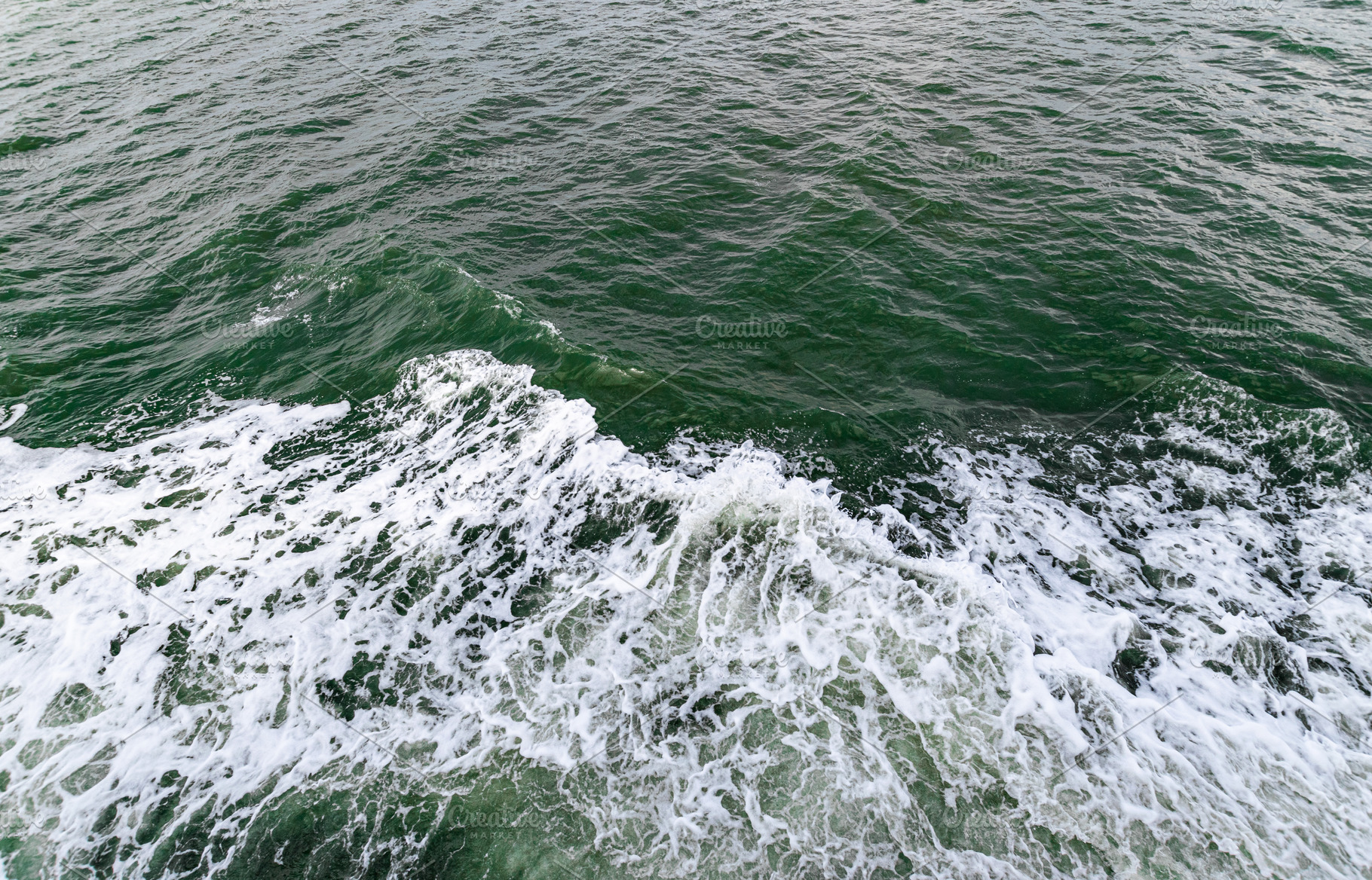 Wave birdsview, a Nature Photo by Nex Apher