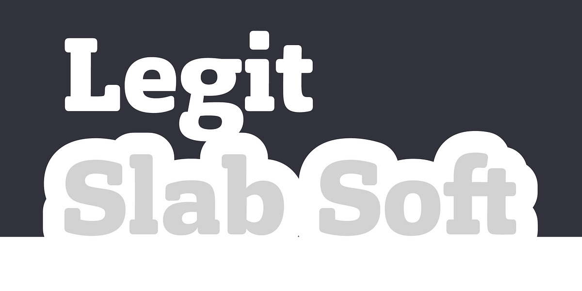 Legit Slab Soft, a Slab Serif Font by Finaltype (Photo 1 of 6)