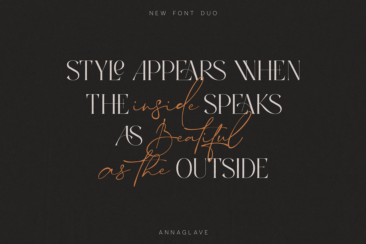 Anna Glave - Serif & Script Font Duo, a Serif Font by VP Fonts (Photo 13 of 28)