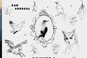 CHIMERA: Raw Surreal Line Art, an Animal Illustration by Purple (Thumbnail 3 of 12)