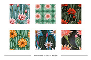 Cactus Flower Retro Art Designs, a Pattern Graphic by karenfoleyphoto (Thumbnail 6 of 18)