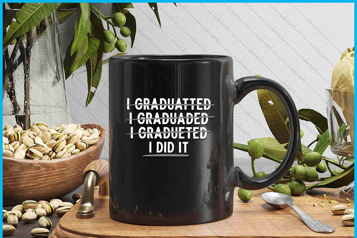 Graduation Art For College School, a Graphic by Creativeusart (Photo 3 of 4)