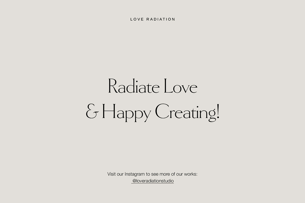 CANVA PS Instagram Posts Templates, a Social Media Template by Love Radiation Studio (Photo 22 of 22)
