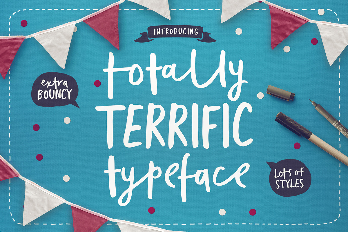 Totally Terrific Typeface