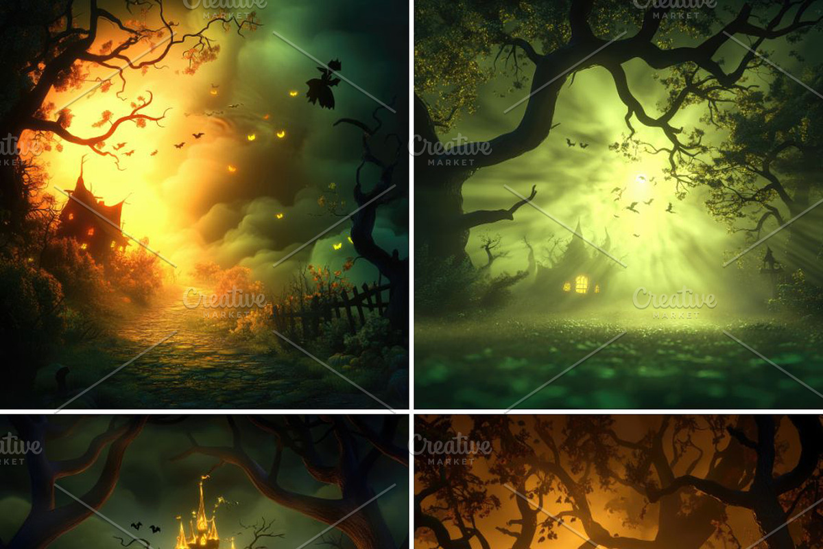Haunted Worlds, a Seasonal Illustration by pictures for you (Photo 8 of 32)