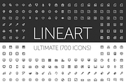 LineArt Icons, an Outline Icon by PixelBazaar (Thumbnail 1 of 3)