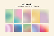 Aesthetic Gradient Quotes CANVA + PS, a Templates & Theme by Paper Flowers Studio (Thumbnail 6 of 6)