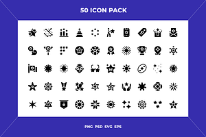 Stars icons, an Outline Icon by Wencory