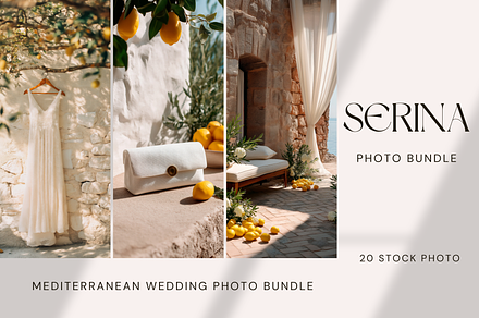 Mediterranean Wedding Photo Bundle, a Photo by Serenefeeling