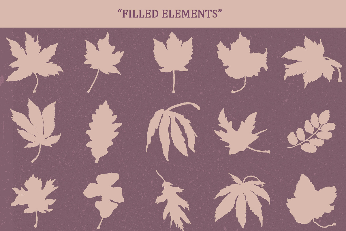 Autumn Mood: 139 Hand drawn Elements, a Seasonal Illustration by Sheikhadesign (Photo 4 of 10)
