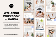 DAWN | Wellbeing Workbook for Canva, a Magazine Template by Erin Cassidy (Thumbnail 1 of 11)