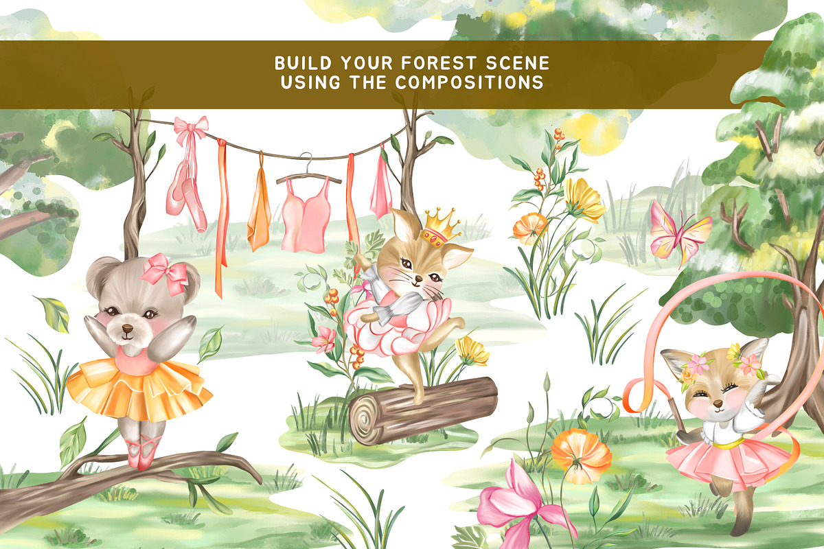 Forest Animal, an Animal Illustration by Rachel Art Studio (Photo 10 of 11)