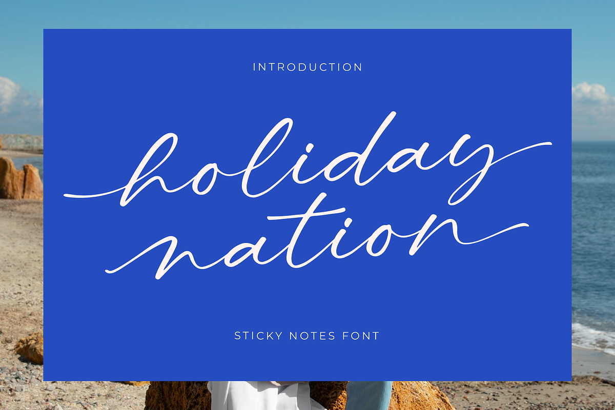 Letters Blushing Touch Sticky Note, a Script Font by Letterena Studios Script (Photo 11 of 15)