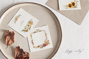 Autumn Time 2. Watercolor collection, a Decorative Illustration by Elena Medvedeva (Thumbnail 11 of 14)