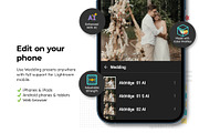 20 Wedding Lightroom Presets and LUT, a Preset Add-On by SparkleStock (Thumbnail 13 of 16)