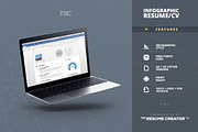 Infographic Resume/Cv Template Vol.1, a Resume Template by TheResumeCreator (Thumbnail 6 of 9)
