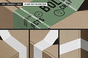 Box with Branded Tape Mockup, an Advertising Mockup by SD Mockup (Thumbnail 4 of 4)