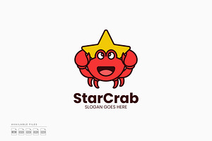 Star Crab Logo, a Branding & Logo Template by Zeer Graphic