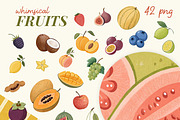 Whimsical Fruits kit, an Object Graphic by Polli Deeva (Thumbnail 3 of 13)