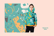 Kids Pullover Hoodie Mockup, a Hoody Mockup by Designertale (Thumbnail 6 of 7)