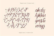 Safronia Ink Scipt Font, a Script Font by Berdansabersama (Thumbnail 2 of 10)