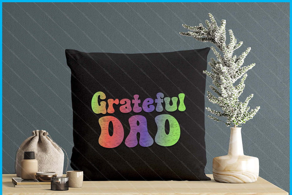 Grateful Dad Vintage Father's Day, a Graphic by Creativeusart (Photo 4 of 4)