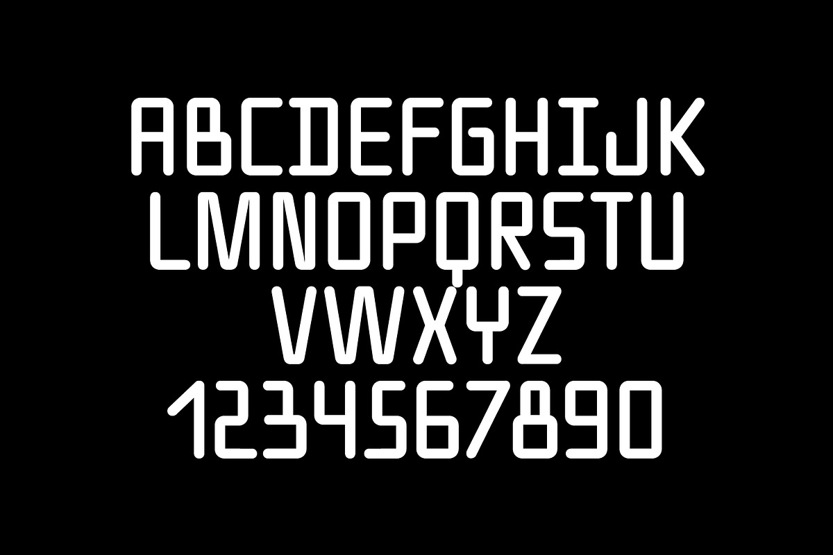 Flatten, a Sans Serif Font by Here  FF (Photo 11 of 15)