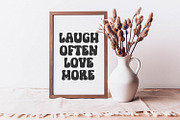 Magic Vibes Retro Vintage Font, a Script Font by BarcelonaShop (Thumbnail 5 of 10)