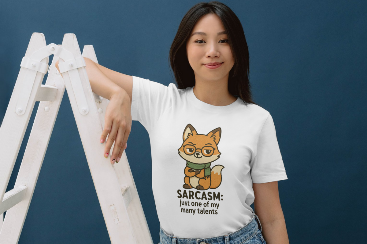 Funny Sly Fox Sublimation, an Animal Illustration by Smillyy Threads (Photo 5 of 6)