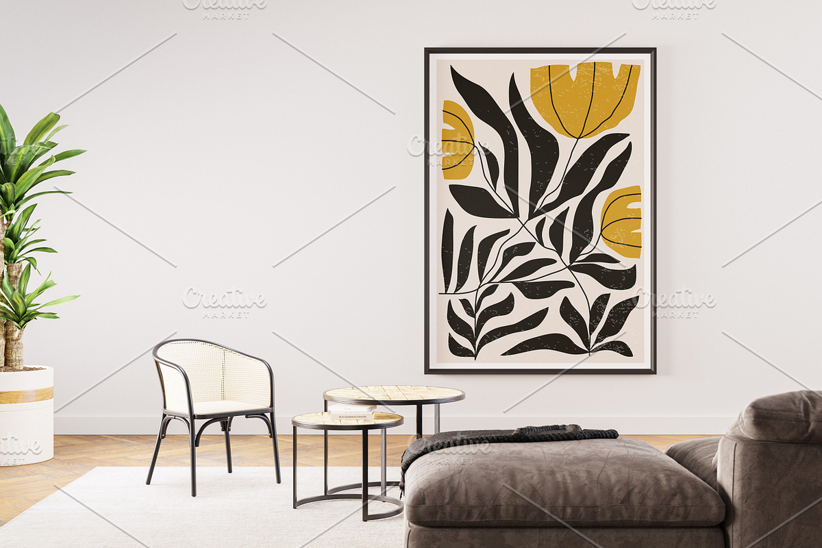 Abstract Botanical Gallery Wall Set, a Background Graphic by C Design Studio (Photo 8 of 21)