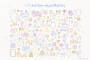 Dopamine Garden Wedding Clipart Pack, a Decorative Illustration by SunnJaneArt (Thumbnail 2 of 20)