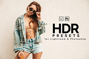 HDR Lightroom & Photoshop Presets, an Action Add-On by Presets Pond (Thumbnail 1 of 11)
