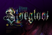 Auxtera Circa, a Blackletter Font by ilhamtaro (Thumbnail 3 of 10)