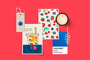 Fruits | Clipart + patterns, a Food Illustration by katieromanoff_art (Thumbnail 5 of 15)