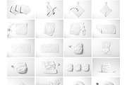 Little Fashion 2 Mockup Bundle, a Merchandise Mockup by creatsy5 (Thumbnail 3 of 38)