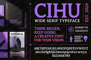 Cihu - Modern Elegant Serif