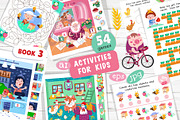 Funny Activities for Kids Book 3, a Graphic by ArtyCats (Thumbnail 1 of 9)