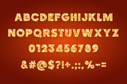 Vector shiny gold lamp alphabet, an Object Graphic by popskraft (Thumbnail 4 of 10)