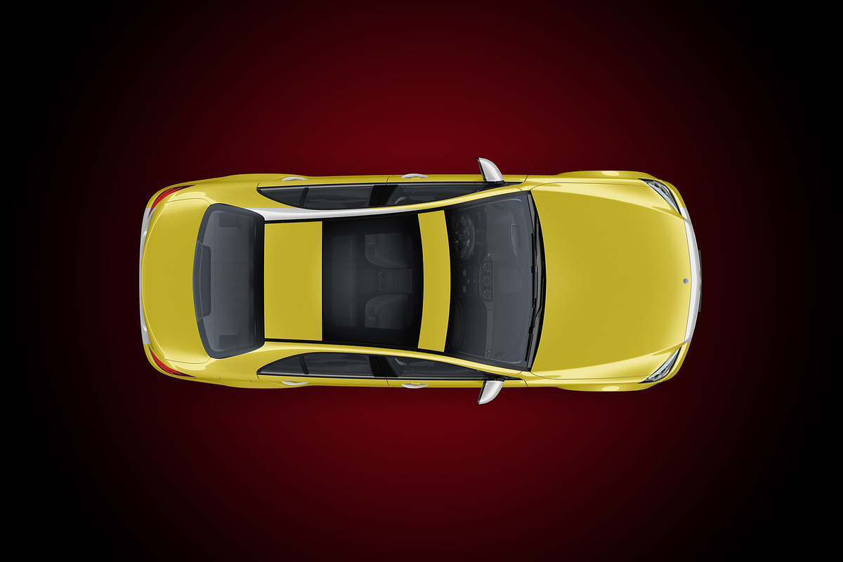 Mercedes-Benz sedan MockUp Set, a Product Mockup by PSD Market (Photo 4 of 6)