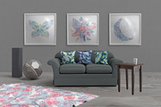 Bohemian Feathers Vector Set, a Decorative Illustration by kisikoida (Thumbnail 2 of 16)