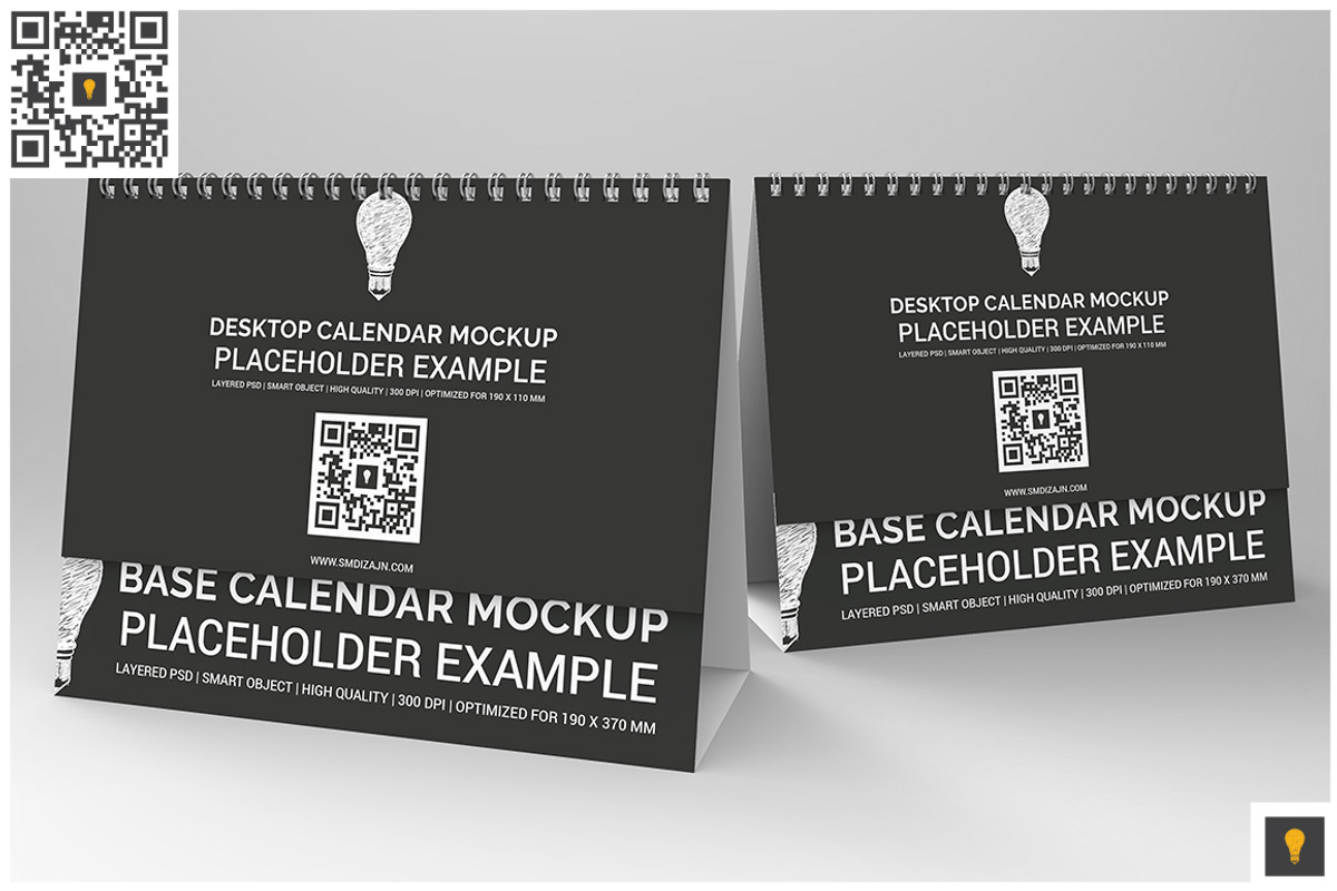 Desktop Calendar Mockup, a Mockup by Shocky Design Studio (Photo 7 of 8)