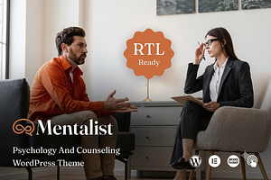 Mentalist Psychology WordPress Theme, a WordPress Template by ThemesRain