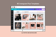 Fitness Coach Instagram Templates, a Social Media Template by Deepa Template Studio (Thumbnail 3 of 18)